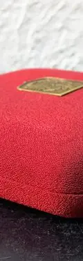 Caja/estuche Rígido Lujo Para Joyería Majorica Original Rojo — Coleccionables vintage (foto 9)