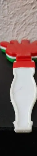 Manita Aplaudidora Coca Cola Promocional Tricolor Condetalle — Coleccionables vintage (foto 8)