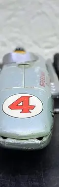 Carrito Tomiyama Speedway Indianapolis Racer 60's Vintage Azul Acero — Coleccionables vintage, años 60s (foto 2)