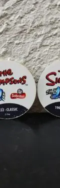 Lote Tazos The Simpsons Classic/metalix 4-pack 2012 Original — Coleccionables vintage, años NOW (foto 2)