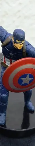 Figura Capitán América Marvel 8cm — Coleccionables vintage
