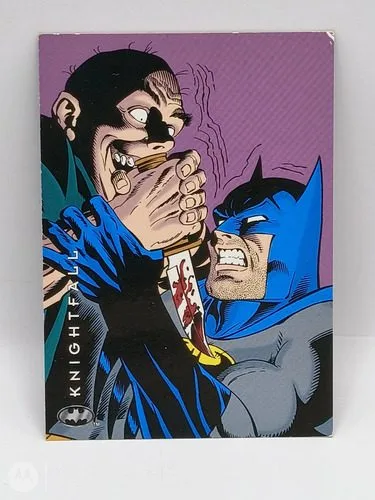 Tarjeta Batman: Saga The Dark Night #78 Skybox Dc 1994 — Coleccionables vintage, años 90s