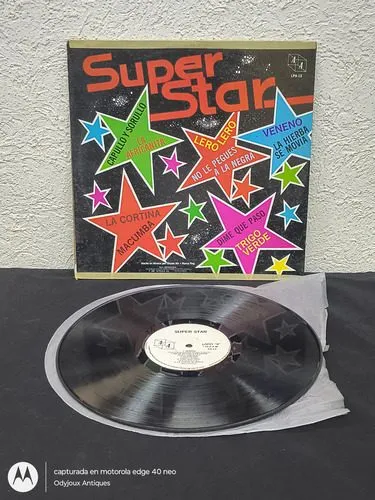 Disco Vinilo Super Star - Trigo Verde Macumba Discos Aa 1987 Estándar