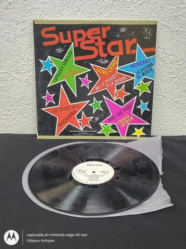 Disco Vinilo Super Star - Trigo Verde Macumba Discos Aa 1987 Estándar — Audio vintage, años 80s