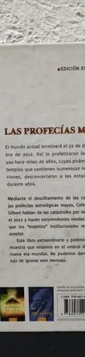 Las Profesias Mayas Adrian Gilbert Edit. Grijalbo Año 2009 — Coleccionables vintage, años NOW (foto 2)