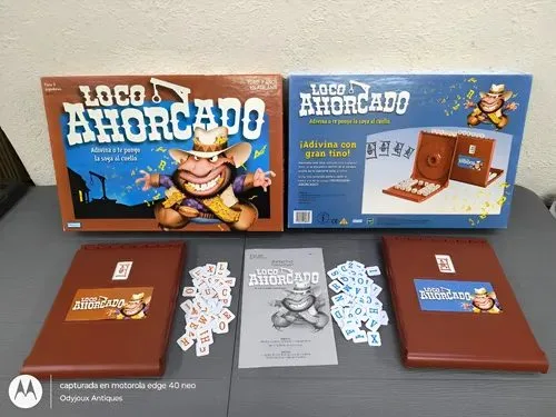 Loco Ahorcado Juego De Mesa Retro By Parker Brothers 2007 — Coleccionables vintage, años NOW