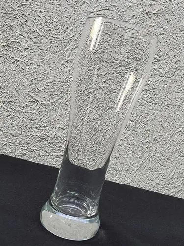 Vaso Cervecero Pilsner Vidrio Grueso 22cm 500ml Usado Transparente