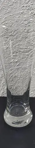 Vaso Cervecero Pilsner Vidrio Grueso 22cm 500ml Usado Transparente — Coleccionables vintage (foto 2)