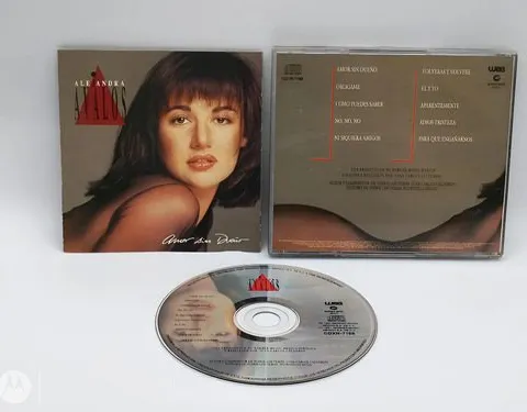 Cd Alejandra Ávalos - Amor Sin Dueño 1991 Completo Original