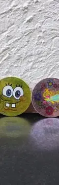 Lote Tazos Bob Esponja Nickelodeon Prismatic 6-pack 2010 — Coleccionables vintage, años NOW