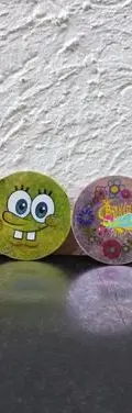 Lote Tazos Bob Esponja Nickelodeon Prismatic 6-pack 2010 — Coleccionables vintage, años NOW (foto 2)