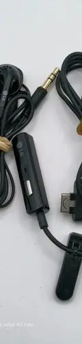 Auriculares LG Manos Libres Con Micrófono Para Celular Retro Negro — Audio vintage (foto 2)