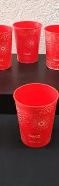Vasos Coca Cola Siente El Sabor 8pack Lote Vintage Original  Rojo — Coleccionables vintage