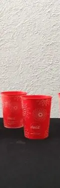 Vasos Coca Cola Siente El Sabor 8pack Lote Vintage Original  Rojo — Coleccionables vintage (foto 2)