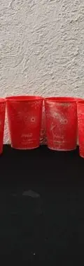 Vasos Coca Cola Siente El Sabor 8pack Lote Vintage Original  Rojo — Coleccionables vintage (foto 3)