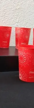 Vasos Coca Cola Siente El Sabor 8pack Lote Vintage Original  Rojo — Coleccionables vintage (foto 5)
