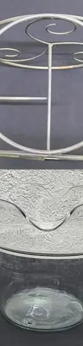 Porta Maceta Triciclo Bicicleta Metalico Con Maceta Vidrio Gris Oscuro Triciclo Bicicleta Porta Maceta Metálico Con Maceta Vidrio — Decoración vintage (foto 9)