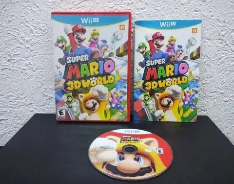 Super Mario 3d World Wii U Nintendo Completo Usado Original
