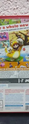 Super Mario 3d World Wii U Nintendo Completo Usado Original — Gaming vintage, años NOW (foto 3)