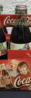 Pack Botellas Coca Cola Navidad Ed Especial 1999 Vintage 6pz — Coleccionables vintage, años 90s (foto 7)