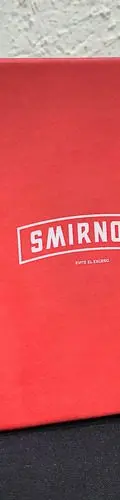 Promocional Smirnoff Mini Cuadernillo Rayas Rojo Original — vintage México