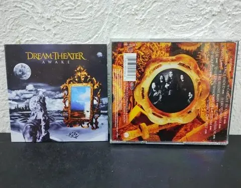 Cd Dream Theater - Awake Solo Caja Y Portada Original Estándar