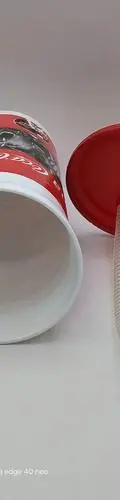 Vaso Deportivo Toma Coca Cola Coleccion Come Fútbol Sueña Rojo Con Blanco — Coleccionables vintage (foto 8)
