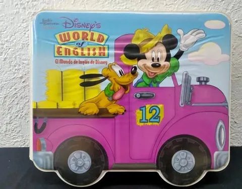 El Mundo De Inglés De Disney #12 Vintage Vhs Y Cassettes