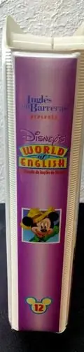 El Mundo De Inglés De Disney #12 Vintage Vhs Y Cassettes — Video vintage, años 90s (foto 8)
