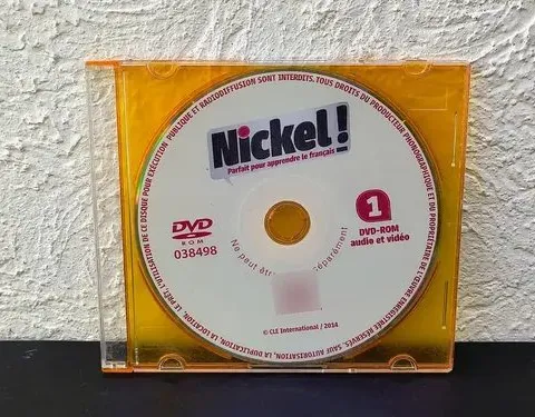 Dvd-rom Nickel! 1 Audio Y Video Francés Solo Disco Original
