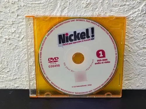 Dvd-rom Nickel! 1 Audio Y Video Francés Solo Disco Original — Video vintage, años NOW
