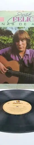 Disco Lp Acetato Jose Feliciano Escenas De Amor 1982 Rca Usa Estándar — Audio vintage, años 80s