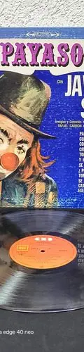 Disco Lp Acetato Javier Solis - Payaso 1965 Cbs México Edición Limitada — Audio vintage, años 60s