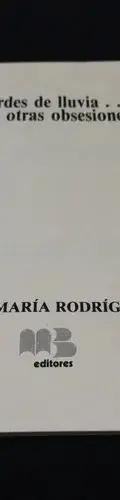 Tardes De Lluvia... Y Otras Obsesiones Jose Maria Rodríguez — Coleccionables vintage, años 90s (foto 3)