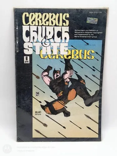 Comic Cerebus Church & State Marvel Comics Inglés Año 1996