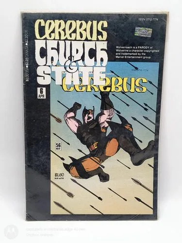 Comic Cerebus Church & State Marvel Comics Inglés Año 1996 — Coleccionables vintage, años 90s
