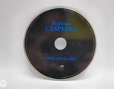 Cd Francisco Céspedes Donde Está La Vida 2000 Wea Solo Disco Estándar