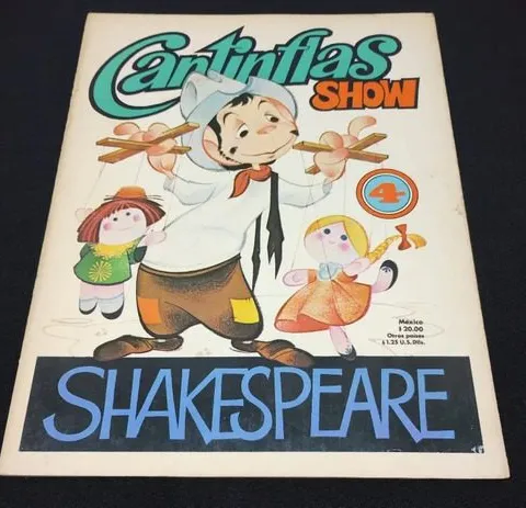 Revista Cantinflas Show #4 Shakespeare Intermex 1973