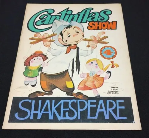 Revista Cantinflas Show #4 Shakespeare Intermex 1973 — Coleccionables vintage, años 70s