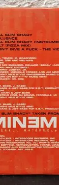 Cd Eminem - The Real Slim Shady - Single 2000 Aftermath Usa Sencillo — Audio vintage, años NOW (foto 4)