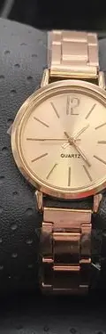 Reloj Para Dama T-selling Fashion Stainless Steel Quartz Dorado Rosado