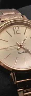 Reloj Para Dama T-selling Fashion Stainless Steel Quartz Dorado Rosado