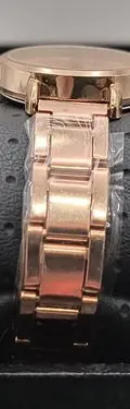 Reloj Para Dama T-selling Fashion Stainless Steel Quartz Dorado Rosado