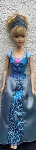 Muñeca Princesa Disney Magic Glow Cinderella Mattel Usado — Coleccionables vintage, años NOW