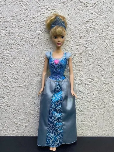 Muñeca Princesa Disney Magic Glow Cinderella Mattel Usado — Coleccionables vintage, años NOW