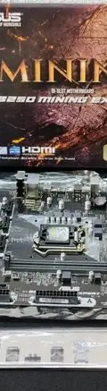 Mother Board Mineria Asus B250 Mining Expert 19 Slot Hdmi  Negro — Coleccionables vintage, años NOW