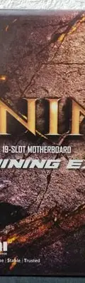 Mother Board Mineria Asus B250 Mining Expert 19 Slot Hdmi  Negro — Coleccionables vintage, años NOW (foto 2)