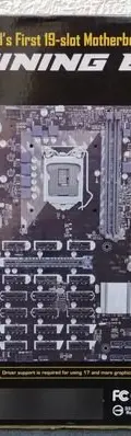 Mother Board Mineria Asus B250 Mining Expert 19 Slot Hdmi  Negro — Coleccionables vintage, años NOW (foto 3)