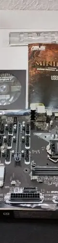 Mother Board Mineria Asus B250 Mining Expert 19 Slot Hdmi  Negro — Coleccionables vintage, años NOW (foto 7)