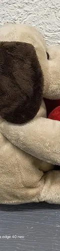 Peluche Perro Con Corazón Groovy Love Kellytoy Usa 30cm Marrón Claro — Coleccionables vintage, años NOW (foto 10)